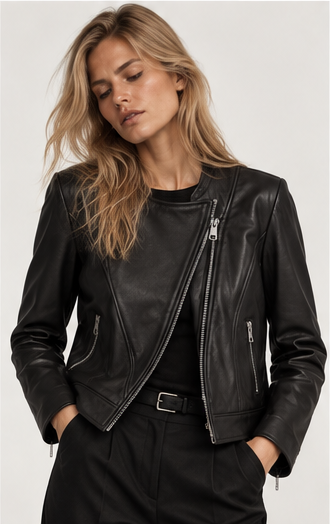 The Léonie Leather Jacket
