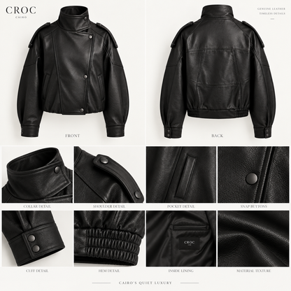 The Élan Leather Jacket