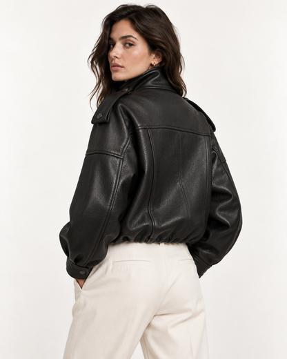The Élan Leather Jacket