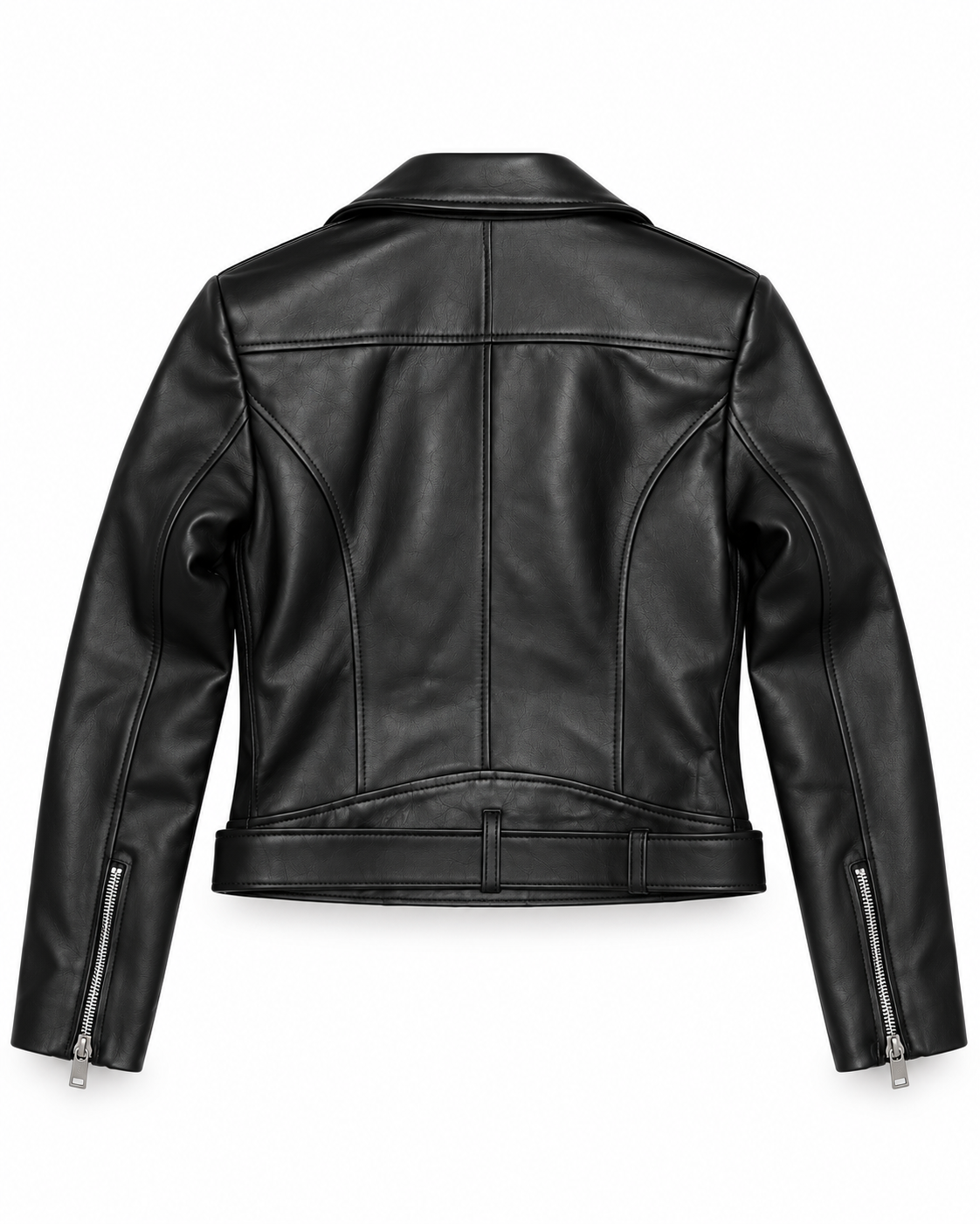 The Élodie Biker Jacket — Black