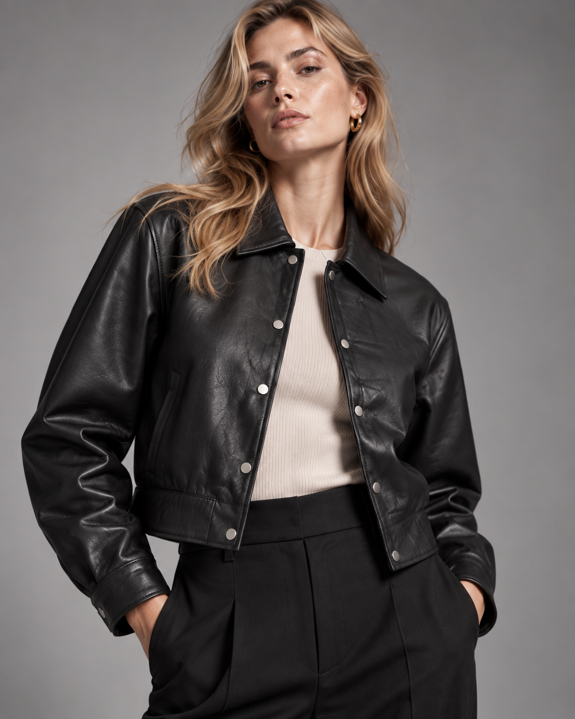 The Amélie Leather Jacket