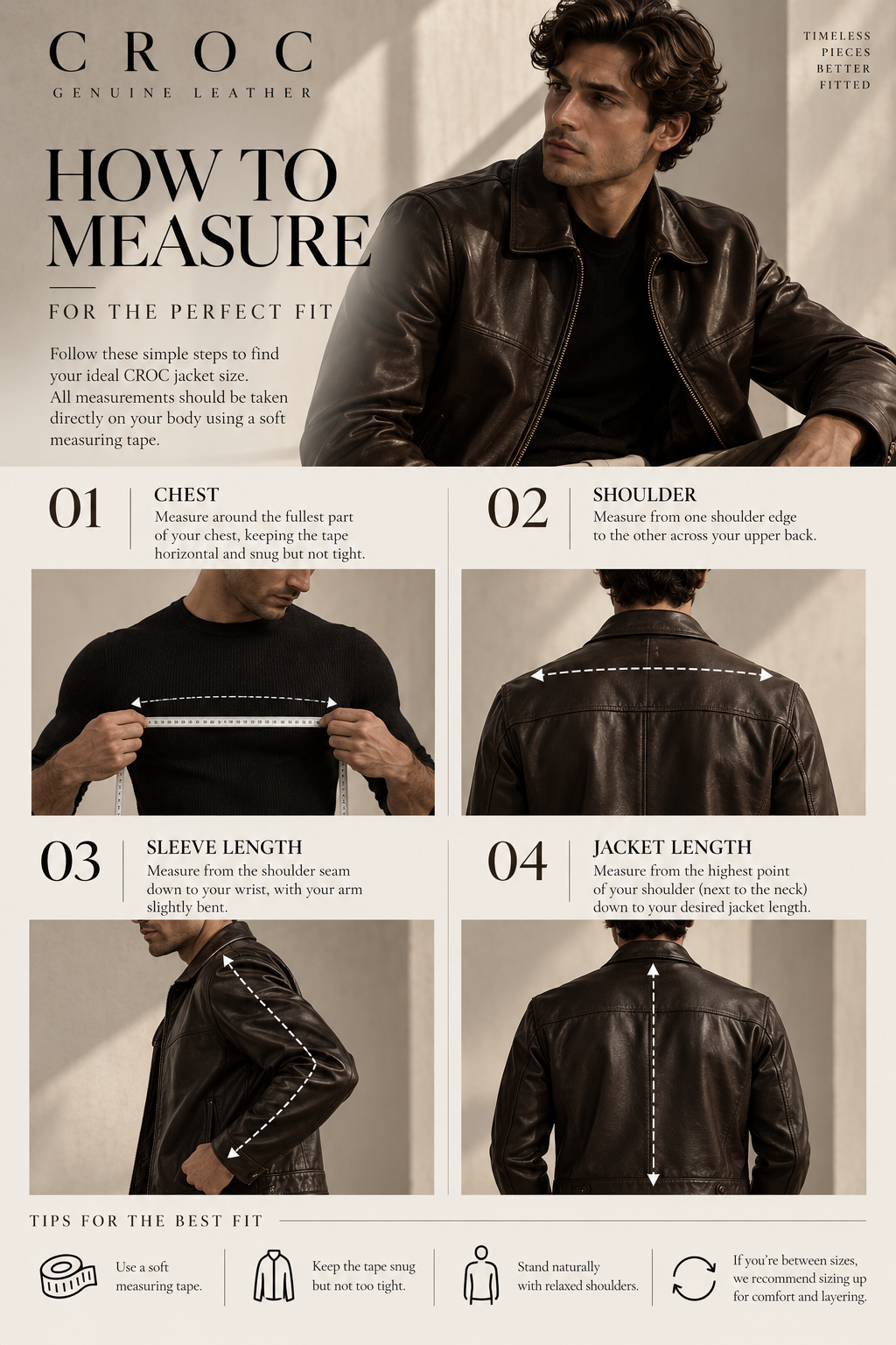 Old Money – Heritage Brown | Genuine Lamb Leather