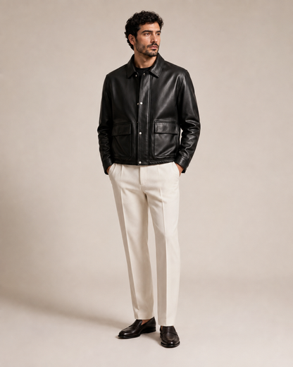 Old Money | Genuine Lamb Leather