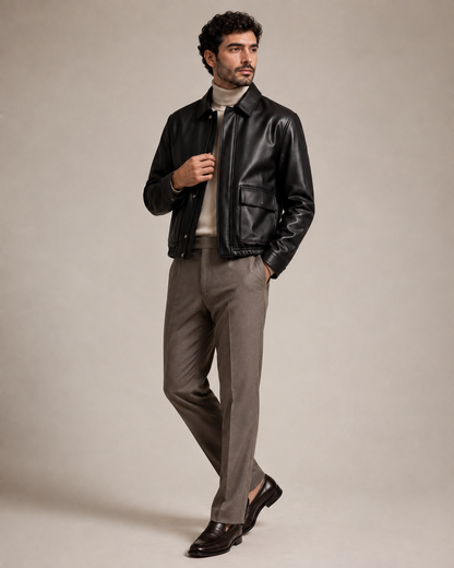 Old Money | Genuine Lamb Leather