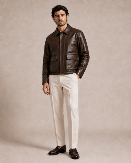 Old Money – Heritage Brown | Genuine Lamb Leather