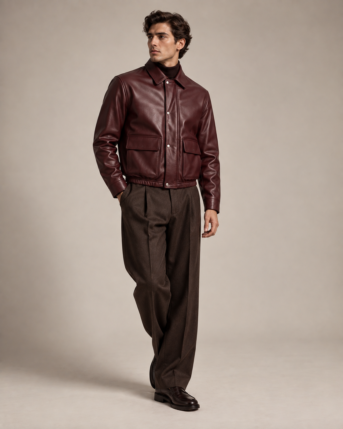 Old Money – Burgundy Reserve | Genuine Lamb Leather