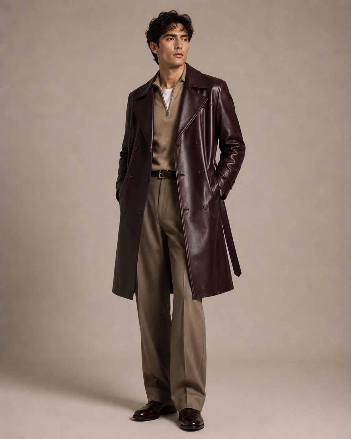Burgandy Milano Coat